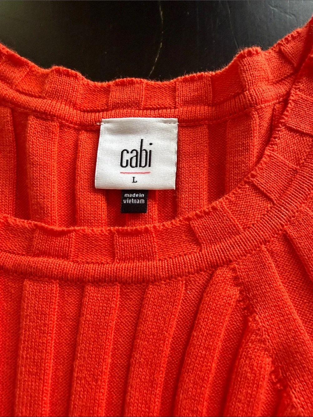 CAbi fitted ribbed